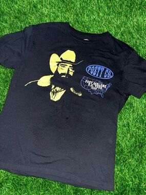 Posty Co. Post Malone Tour 2025 
Size small 
tee
